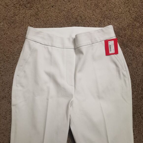 Women's SPANX On-the-Go Ankle Slim Straight Pant | Color: White | Sz: S - Picture 9 of 15